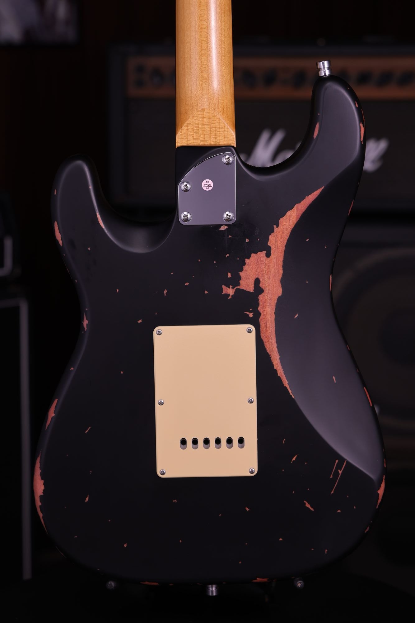 SSS Strat Style Electric Guitar – Sunburst Relic
