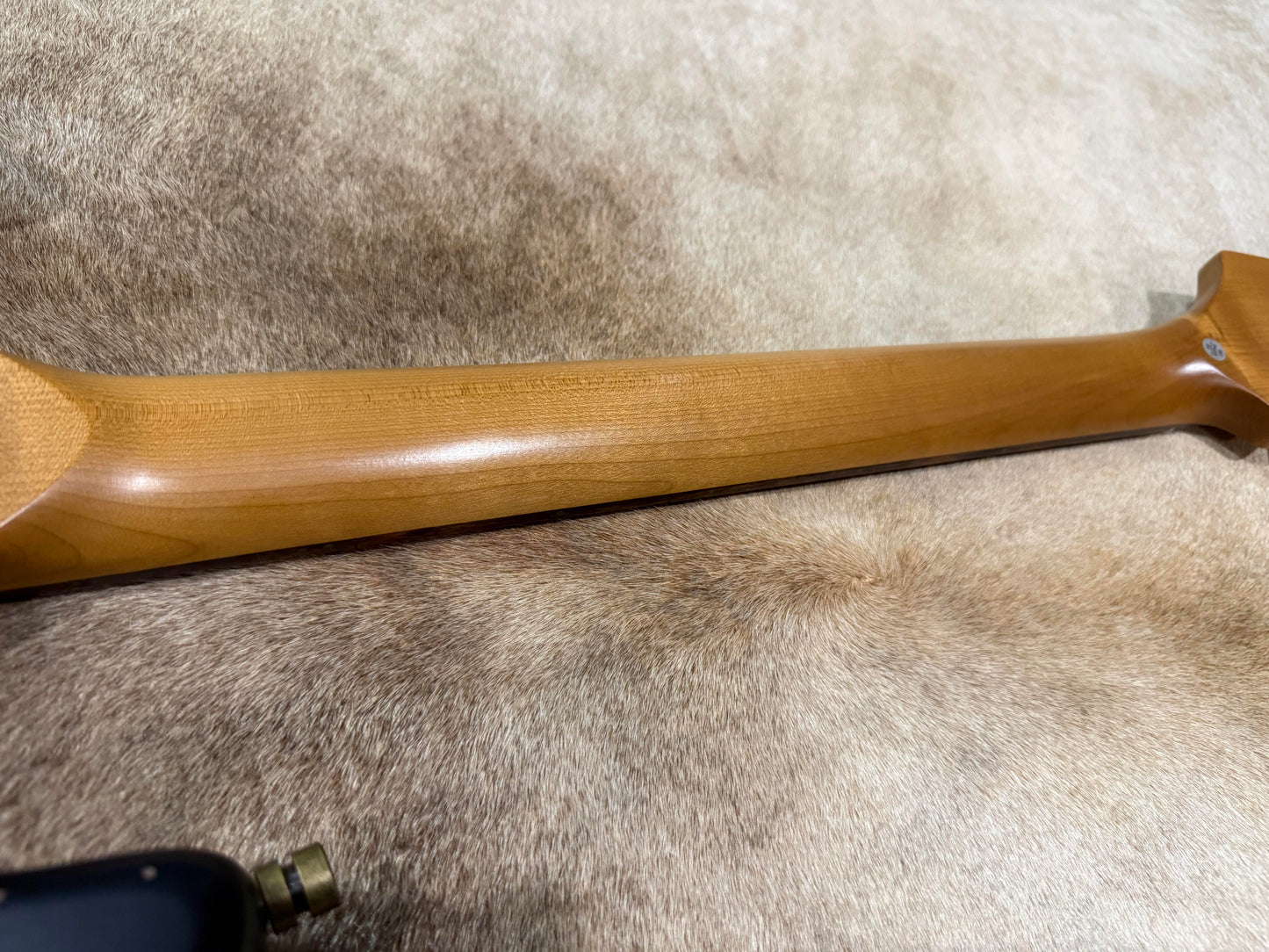 HSS Strat Style Electric Guitar – Black Over Paisley