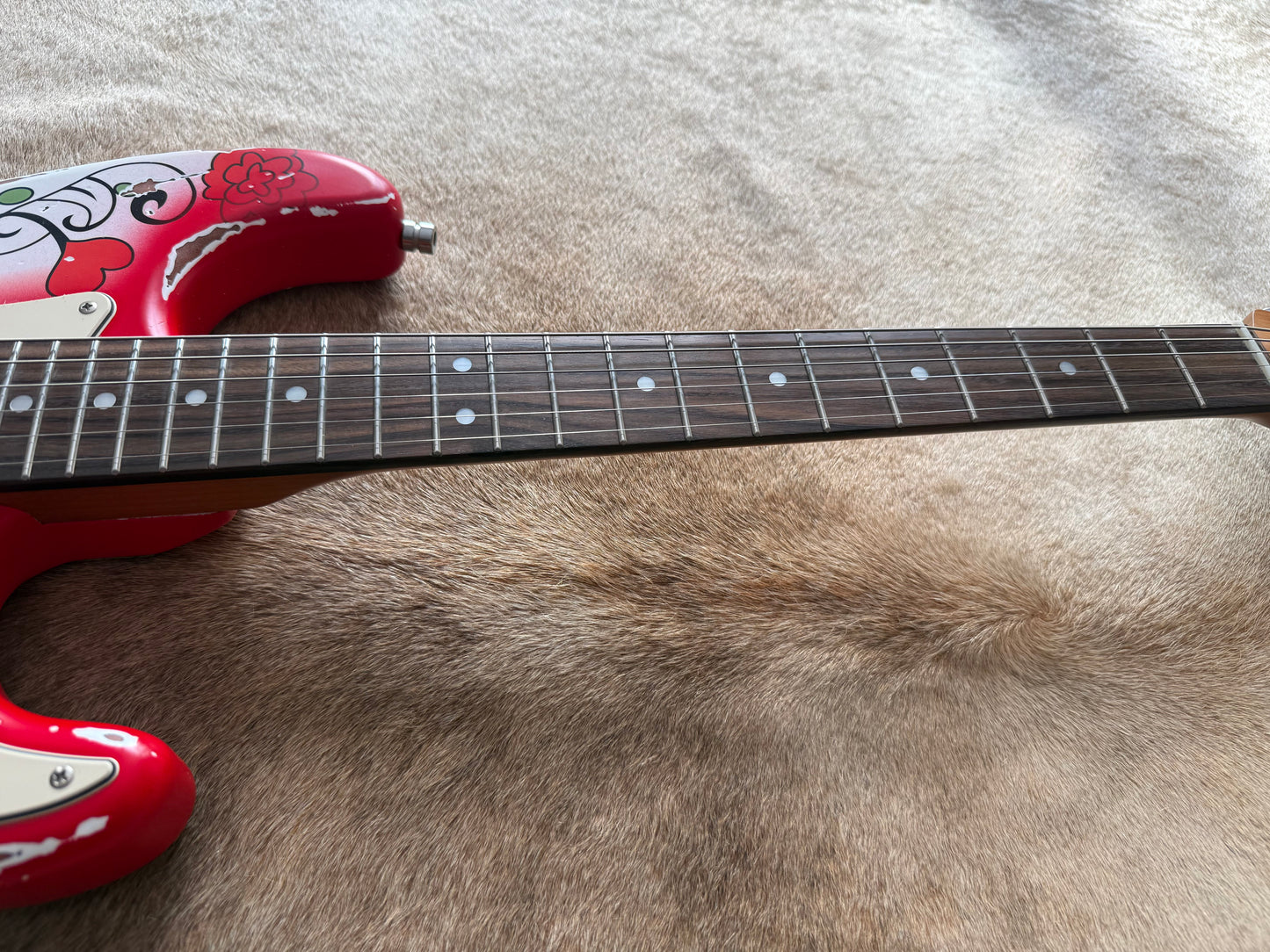 HSS Strat Style Electric Guitar – Monterey Relic