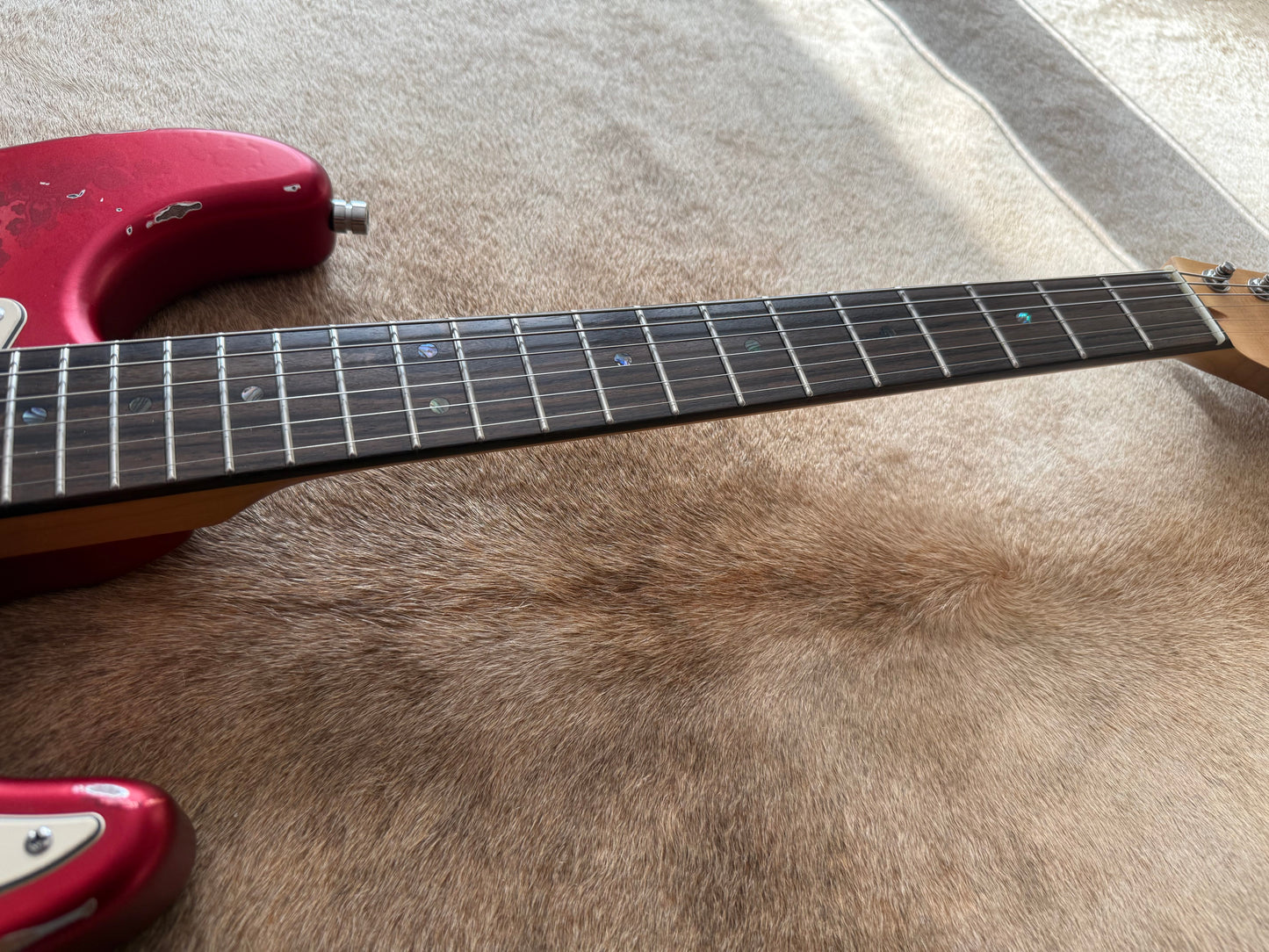 HSS Strat Style Electric Guitar – Paisley Relic