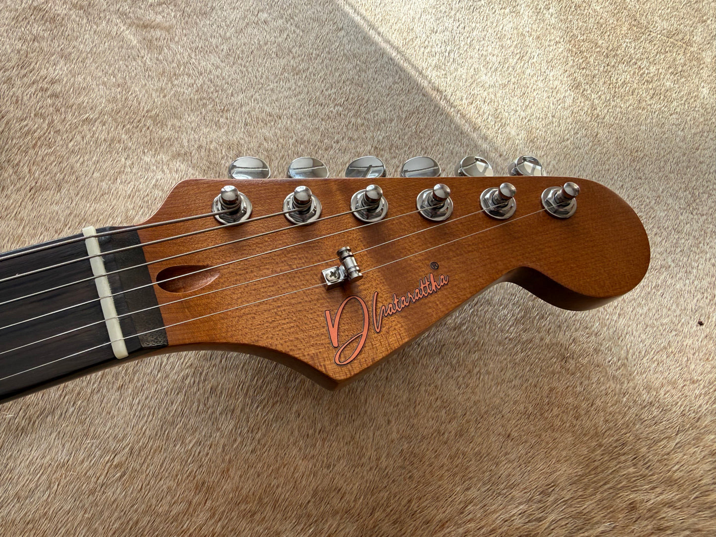 HSS Strat Style Electric Guitar – Sunburst Relic