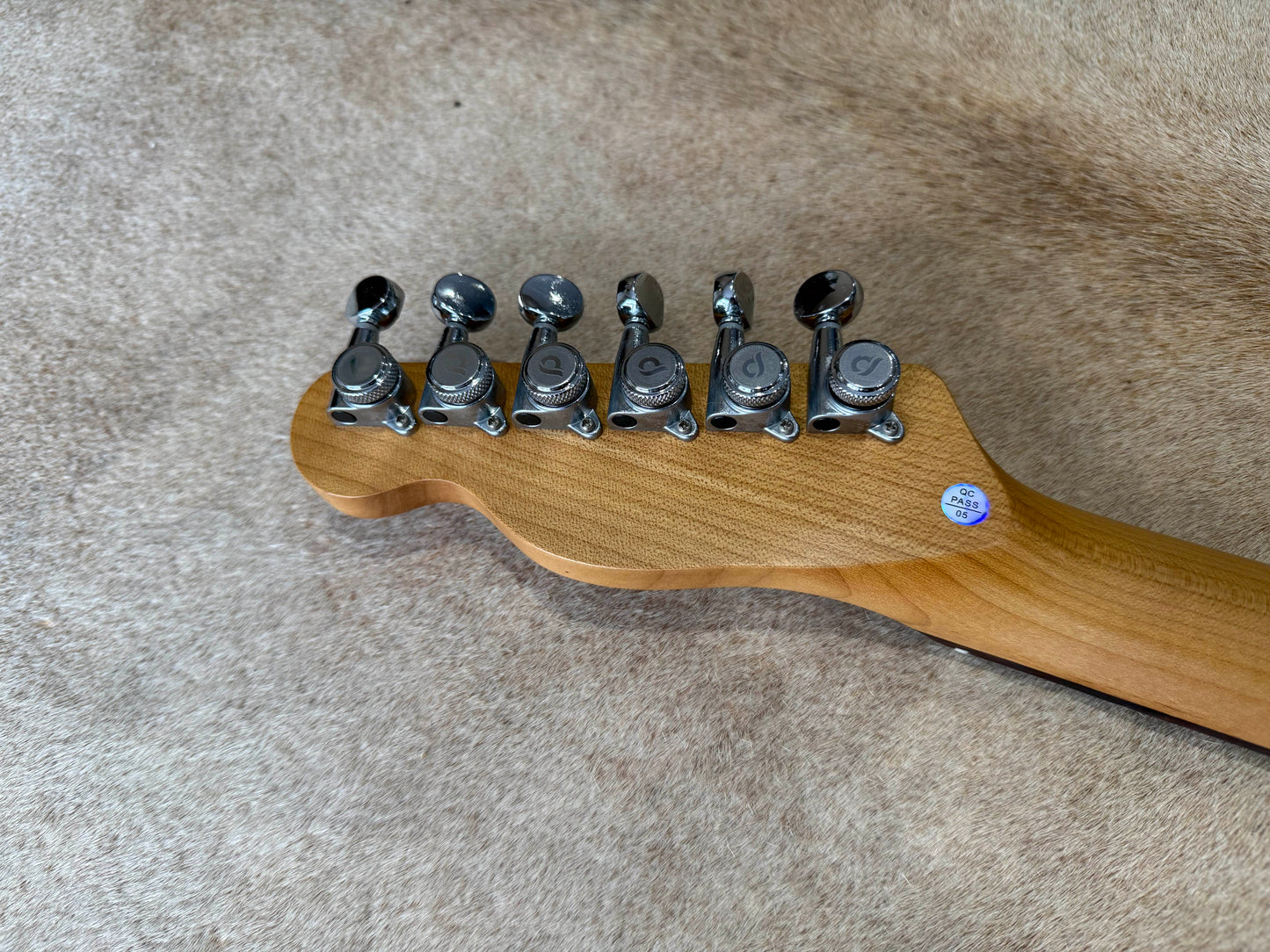 HSS Strat Style Electric Guitar – Red Swirl