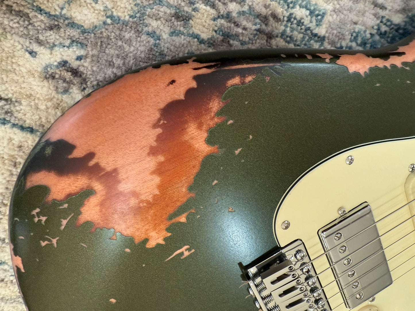 Dhatarattha Performance DST – Goodwood Green over Sunburst (Relic)