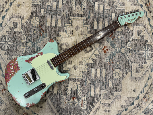Dhatarattha Performance DTL - SURF GREEN OVER PAISLEY