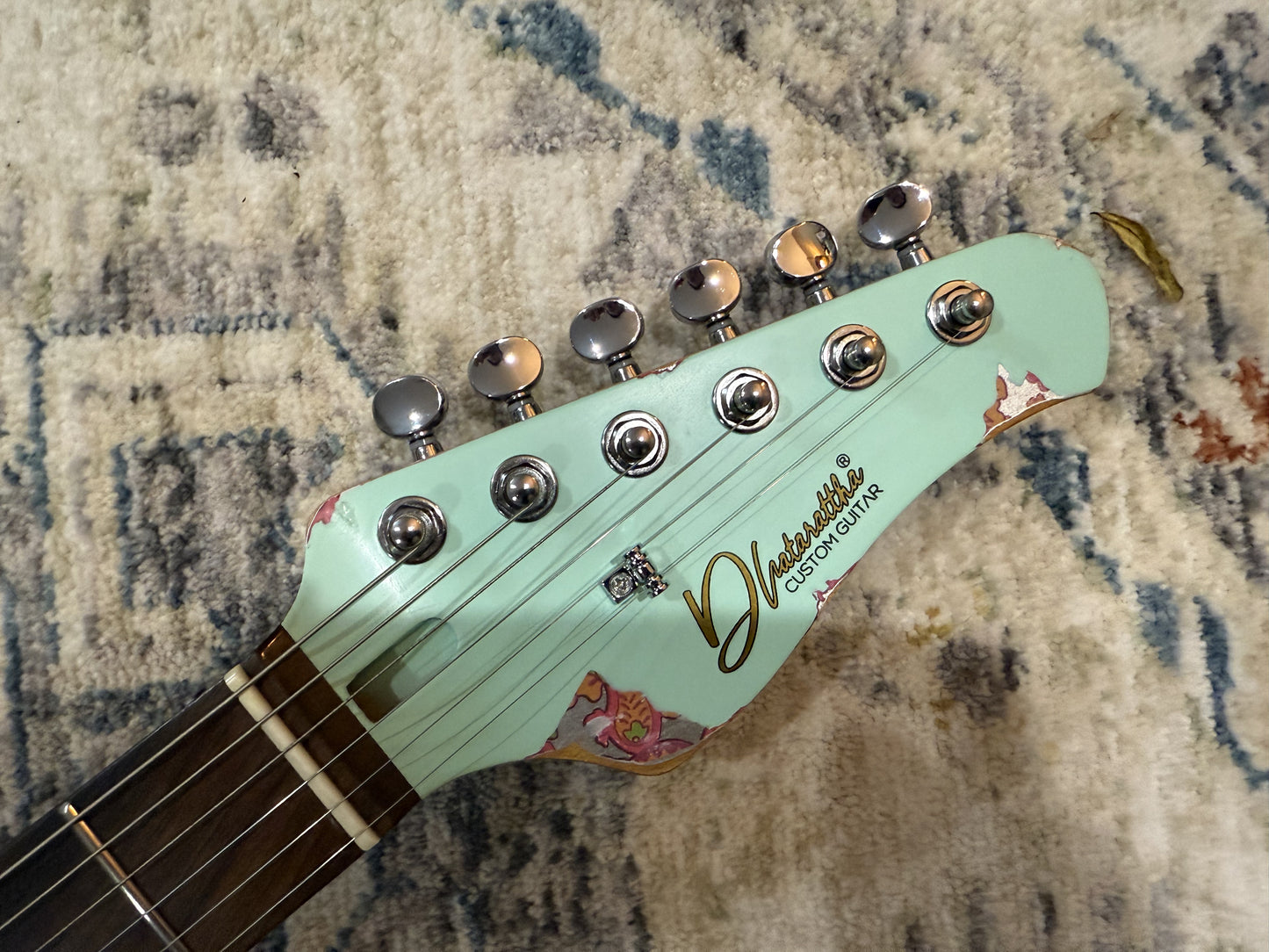 Dhatarattha Performance DST – Surf Green over Paisley